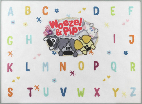 Worzel and Pip Cross Stitch Kit by Pako