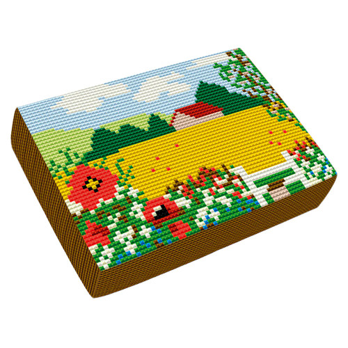 Autumn Scene Kneeler Kit by Jacksons