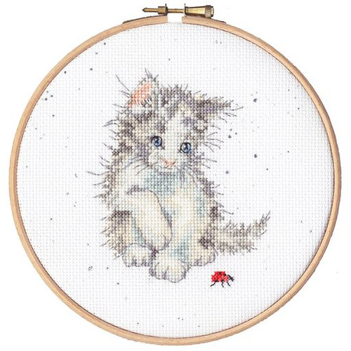 Ladybird Counted Cross Stitch Kit By Bothy Threads