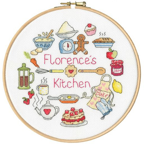 My Kitchen Counted Cross Stitch Kit by Bothy Threads