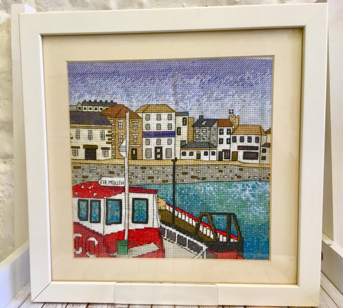 Falmouth Harbour Cross stitch kit By Emma Louise