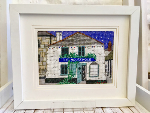 The Mousehole Cross Stitch Kit , Cornwall By Emma Louise