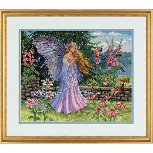 The Gold Collection: Summer Fairy Counted Cross Stitch Kit by Dimensions