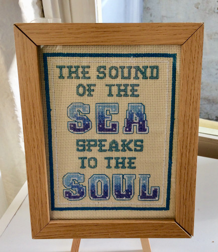 The Sound of the Sea Cross Stitch Kit By Emma louise