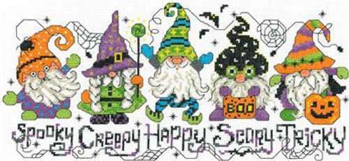 Halloween Gnomes Charted Pattern Only By Ursula Michael