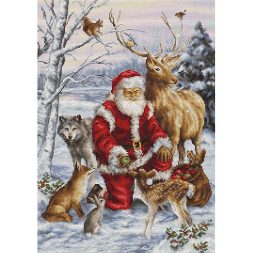 The Forest Friends Counted Cross Stitch Kit By Luca-S