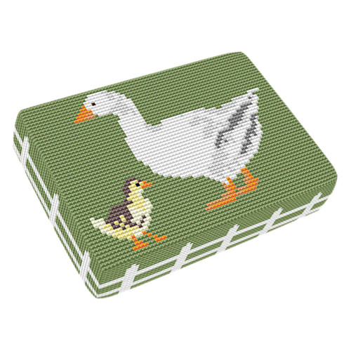 Goose With Gosling Kneeler Kit by Jacksons