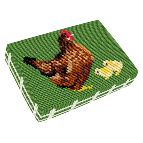 Hen With Chicks Kneeler Kit by Jacksons