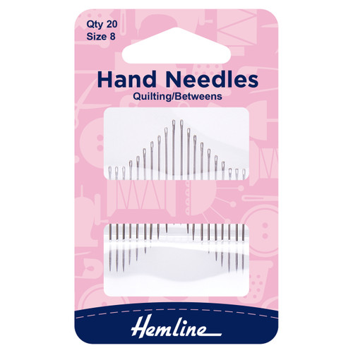 Hand Sewing Needles: Betweens - Quilting: Size 8