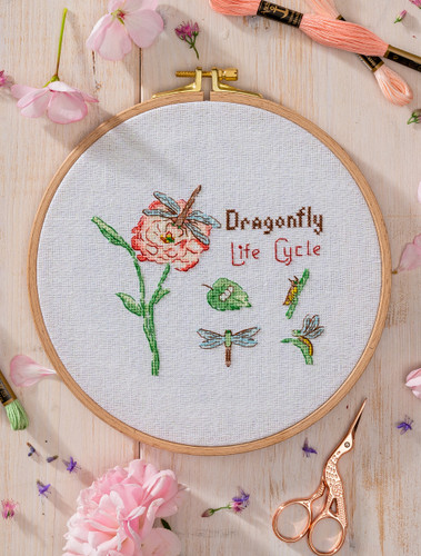 Dragonfly Life Cross Stitch Kit by Anchor