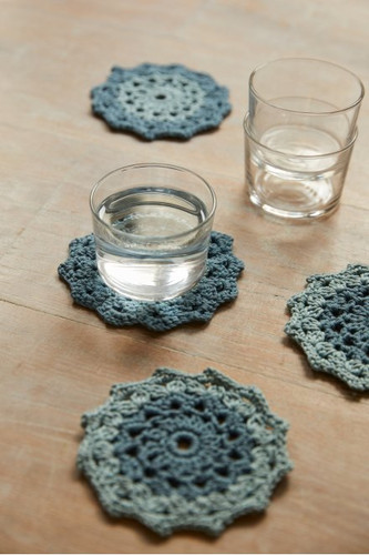 The Mandala Coasters Crochet Kit by DMC