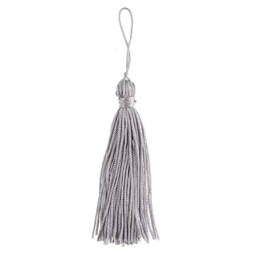 13cm Trim Tassels Grey by Trimits