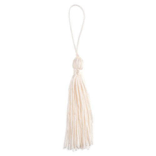 13cm Trim Tassels Cream by Trimits