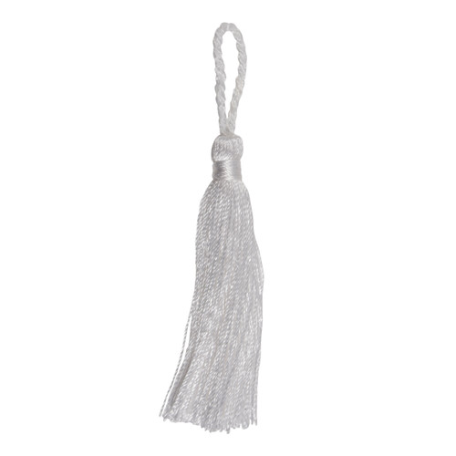 10cm Trim Tassels White by Trimits