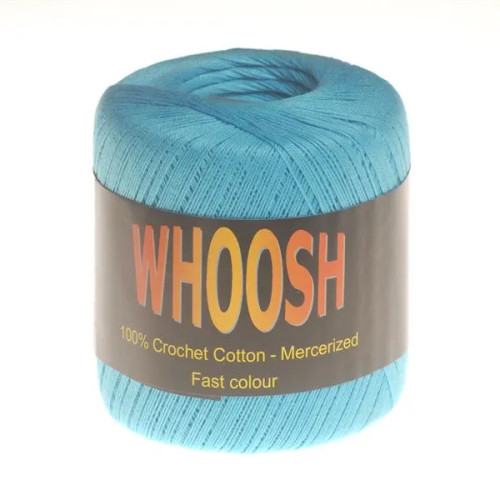 Jade 100% Cotton Crochet Yarn 53g by Whoosh