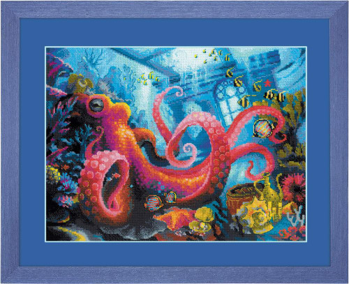 The Underwater Kingdom Counted Cross Stitch Kit By Riolis