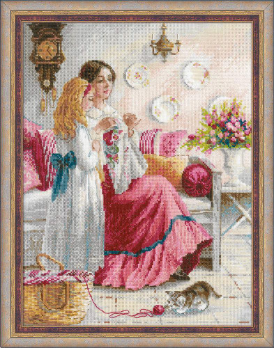 Stitching Lessons Counted Cross Stitch Kit By Riolis