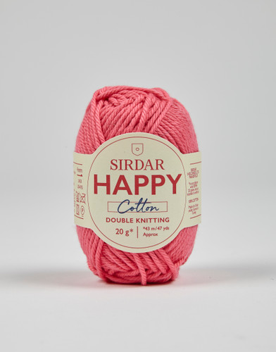 Happy Cotton Crochet Yarn 20g- Bubblegum - 799