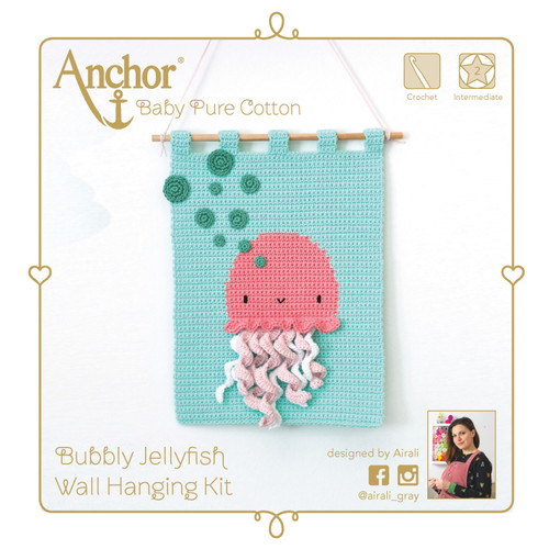 Crochet Kit: Wall Hanging: Jellyfish by Anchor