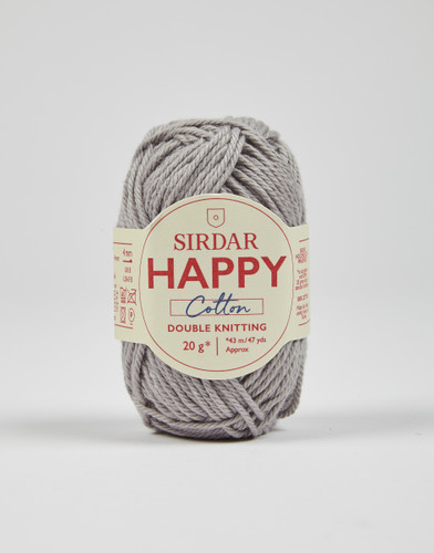 Happy Cotton Crochet Yarn 20g- Pebble - 759