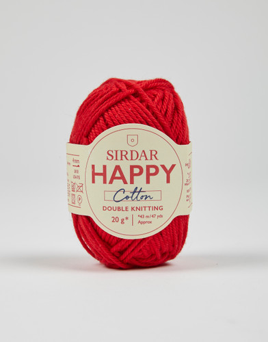 Happy Cotton Crochet Yarn 20g- Lippy - 789
