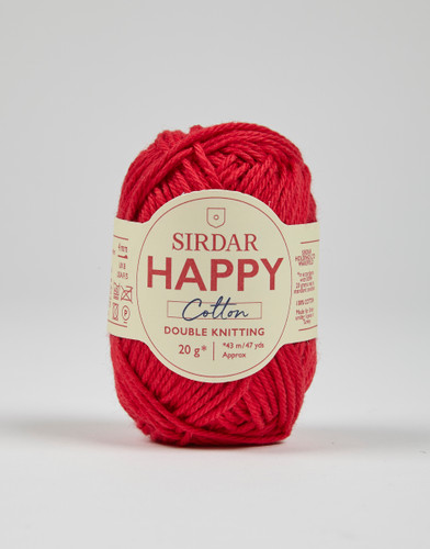 Happy Cotton Crochet Yarn 20g- Cherryade - 754