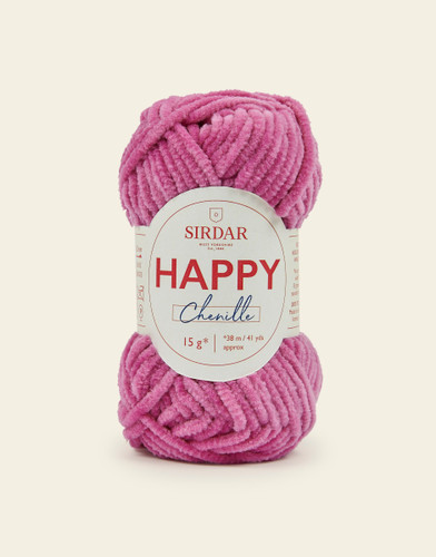 Happy Chenille Crochet Yarn - Party - 024