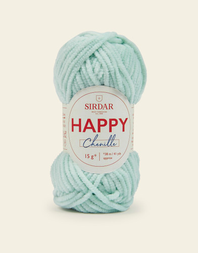 Happy Chenille Crochet Yarn - Mermaid - 016