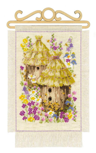 Cottage Garden Summer Counted Cross Stitch Kit by Riolis