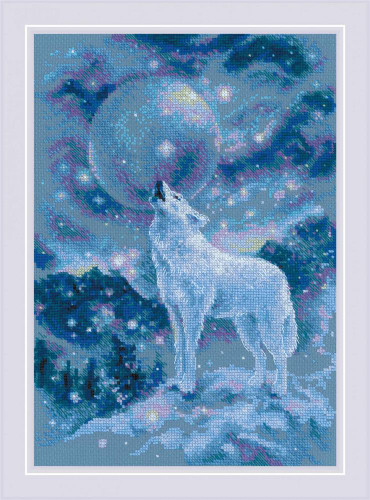Ice Cold Wind Counted Cross Stitch Kit By Riolis