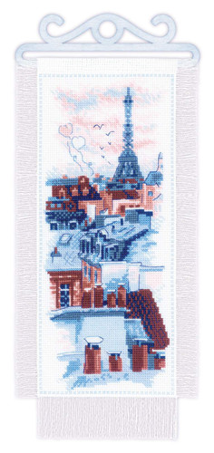 Paris Roofs Counted Cross Stitch Kit by Riolis