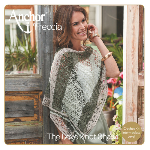 Crochet Kit: Charming Stole: Deep Forest by Anchor