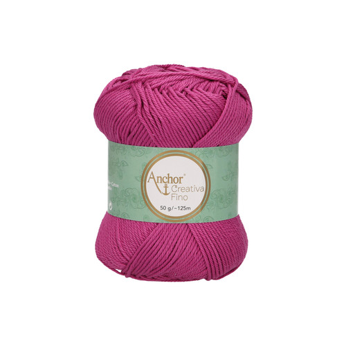 Creativa Fino: 4 Ply: 50g: Ball by Anchor Colour 0251