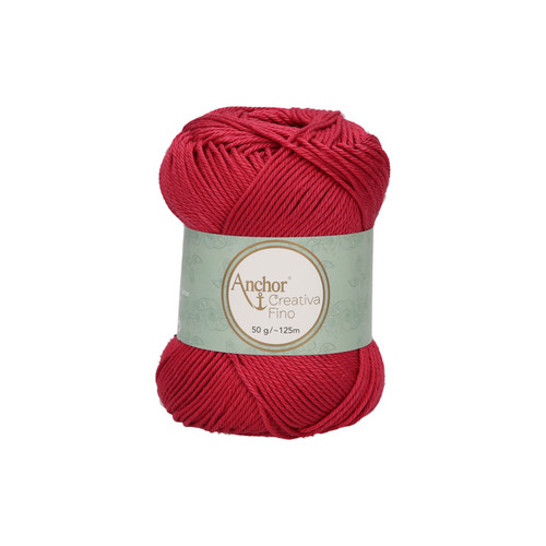 Creativa Fino: 4 Ply: 50g: Ball by Anchor Colour 0258