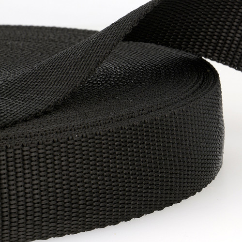 Trim: Webbing: Polypropylene: 1m x 40mm: Black