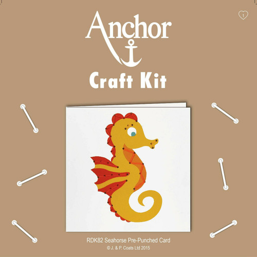 Seahorse Pre-Punched Card Kit by Anchor