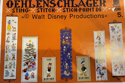 Vintage Disney Chart Booklet by OOE