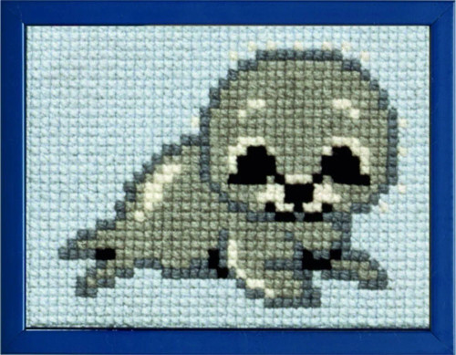 Baby Seal Cross Stitch Kit By Pako