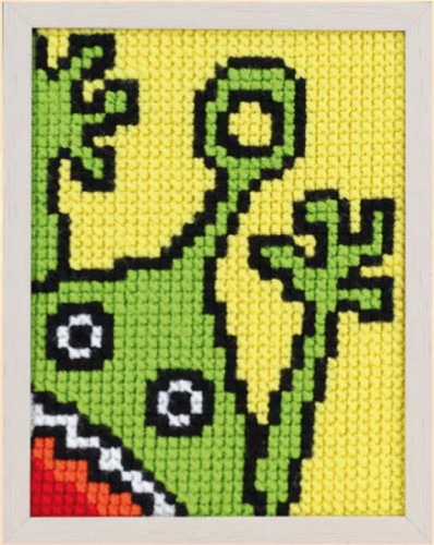 Alien Beginner Cross Stitch Kit by Pako
