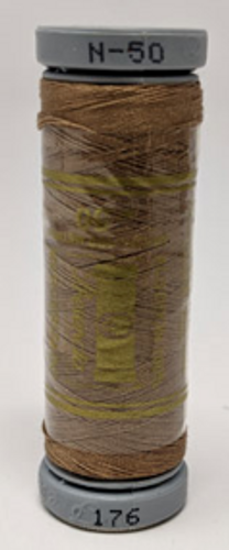 Presencia 50wt Cotton Sewing Thread Amber Brown #176