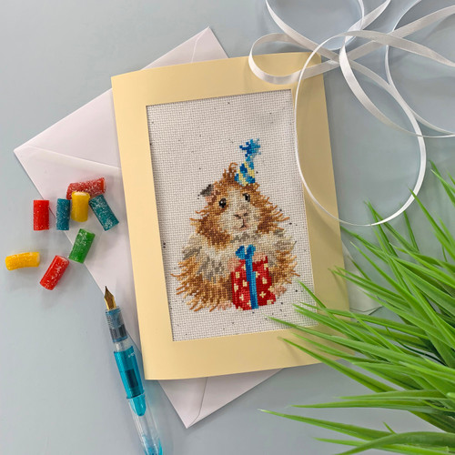 Guinea Be A Great Day Counted Cross Stitch Kit By Bothy Threads