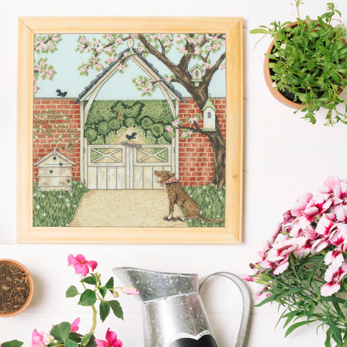 Lych Gate Counted Cross Stitch Kit By Bothy Threads