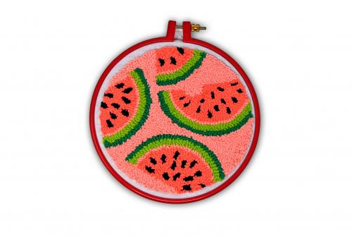 Watermelon Punch Needle Kit by CWOC