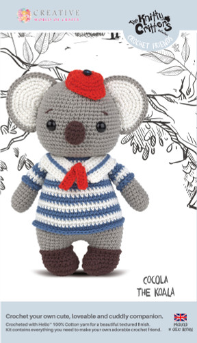 Cocola The koala Crochet Kit By Knitty Critters