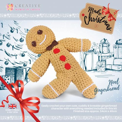 Noel Gingerbread Crochet Kit by Knitty Critters