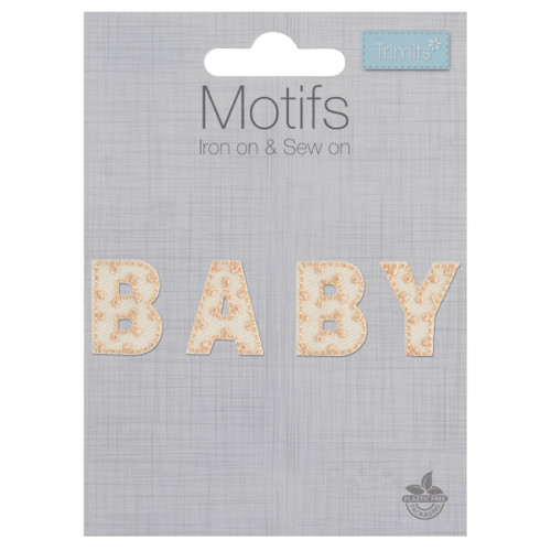 Baby Letters Motif by Trimits