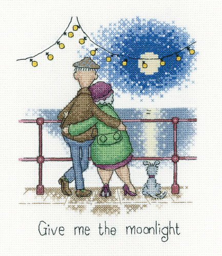 Give me the Moonlight Cross Stitch Kit by Golden Years