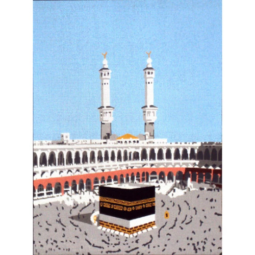 The Kaaba Tapestry Canvas By Gobelin