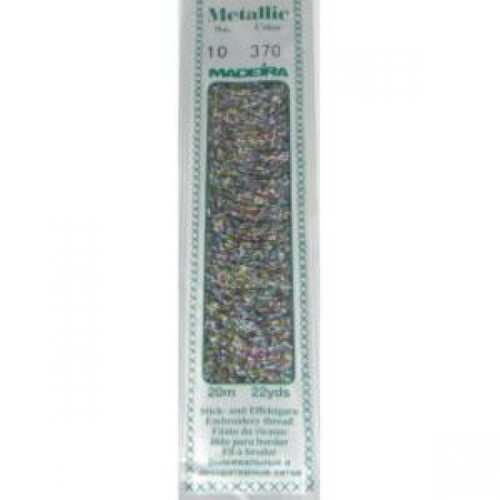 Madeira Metallic Perlé Cotton 20m: 370 Peacock