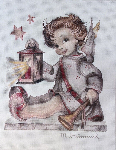 Guiding Angel Cross Stitch Kit by Needle Treasures